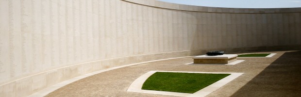 Panorama of the Armed Forces Memorial - The Wall