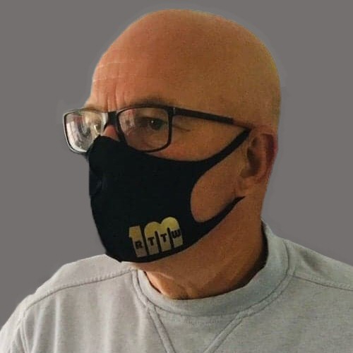 1M BLACK FACE MASK