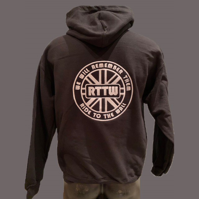 Hoodie Black Heavy Blend