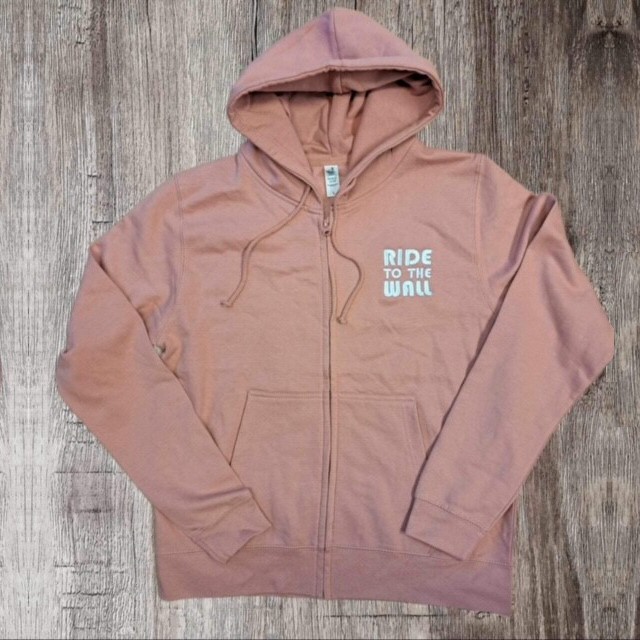 Ladies Dusty Pink Hoodie