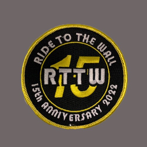 15th Anniversary Patch