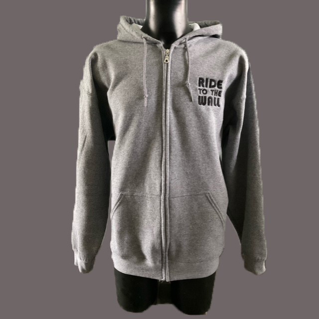 Hoodie Grey Heavy Blend L, Chest Size 42/44"