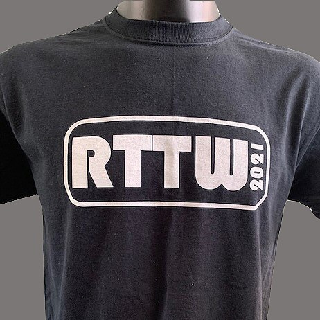 2021 T-shirt Black S Chest Size 34/36"