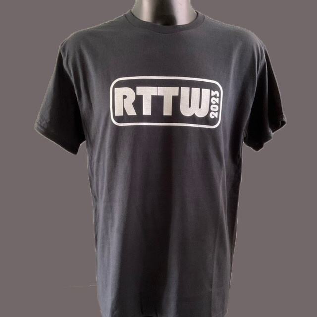 2023 T-shirt Black S, Chest Size 34/36"