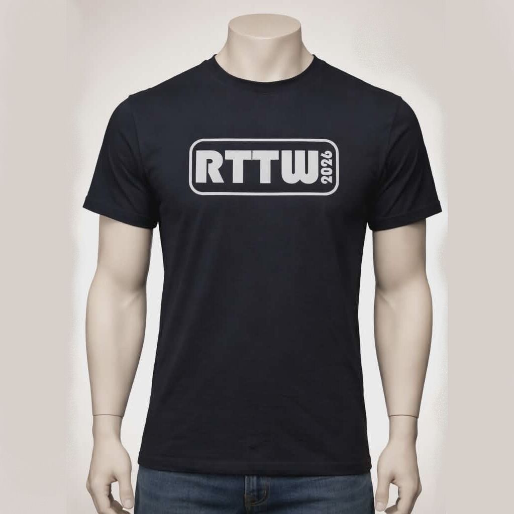 2026 T-Shirt Black S Chest Size 34/36"