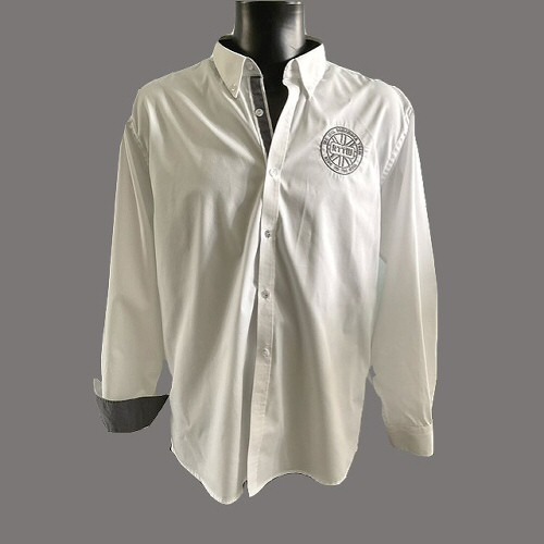Mens White Oxford Shirt Size Small Collar 14.5-15ins